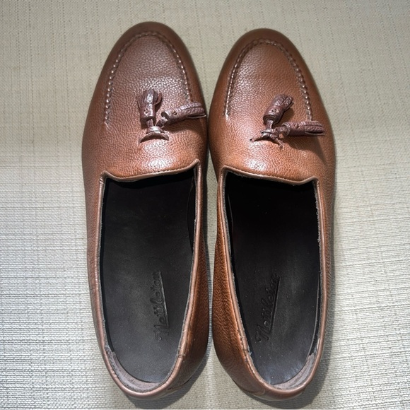 Nettleton Men’s Valencia Pebble Grain Tassel Cafe/Brown Loafers Size 8D - Picture 10 of 11
